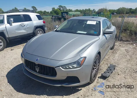 2017 Maserati Ghibli S from USA, damaged, VIN ZAM57RSA6H1217209